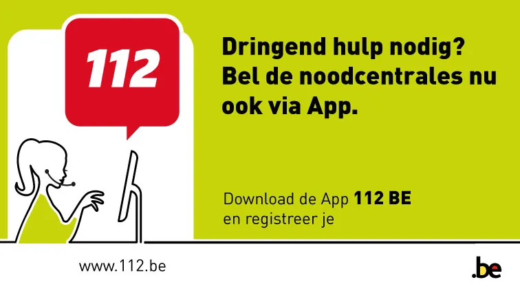 App 112 BE – Eén app voor brandweer, ambulance of politie | Lokale ...